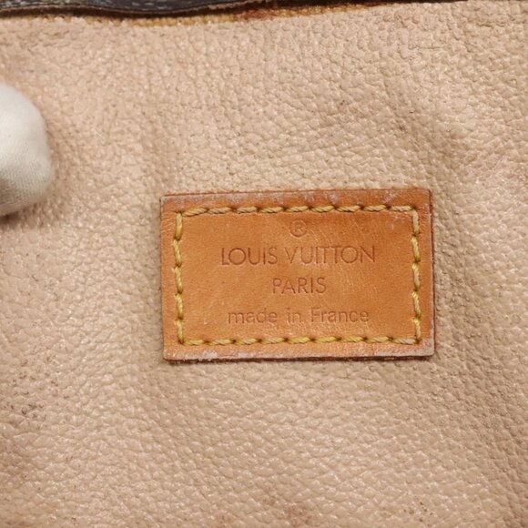 LOUIS VUITTON Monogram Sac Plat Hand Bag M51140 LV Auth 129224 - Picture 9 of 16